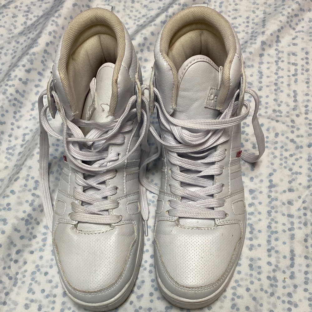 Levi's White High-Top Sneakers